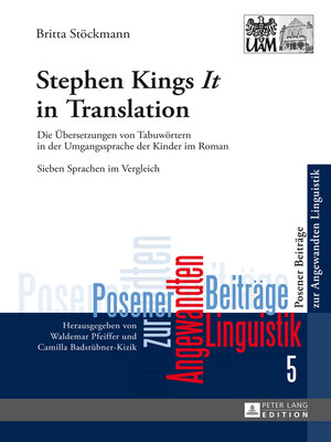 cover image of Stephen Kings «It» in Translation